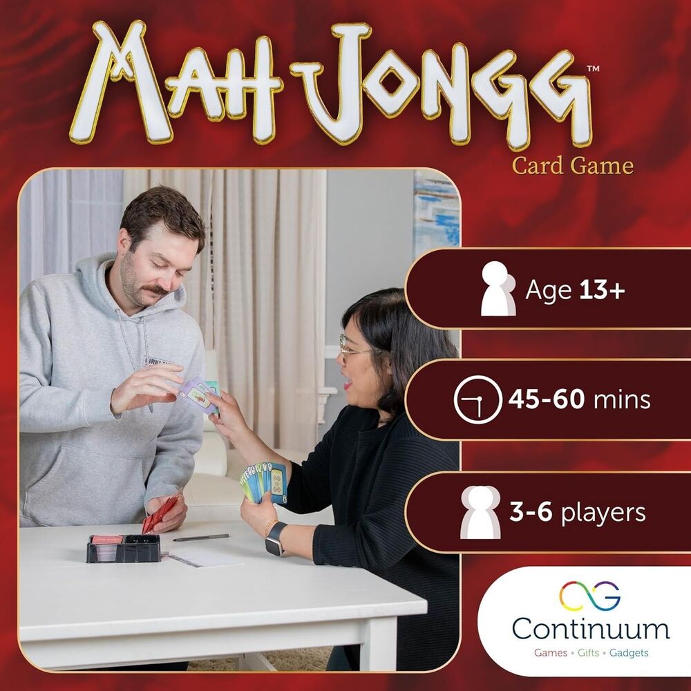 Mah Jongg Card Game - Official Play - Winning Moves Games COMPLETE - Picture 4 of 4